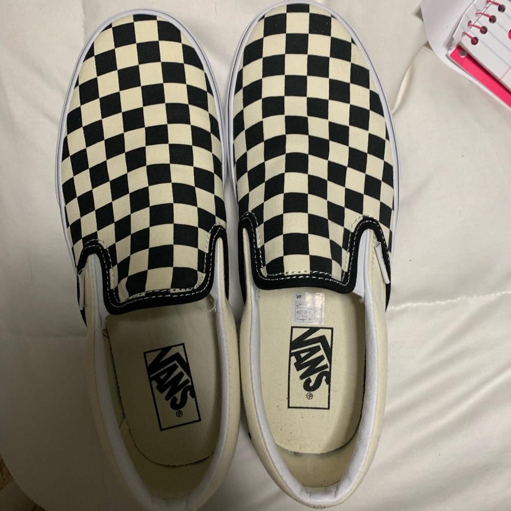 Checkered Vans